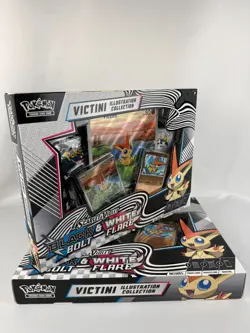 Lot of 2 - Pokemon Unova Victini Illustration Collection Box S&V Sealed - Image 1