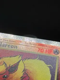 2002 Pokemon Legendary Collection Flareon #10/110 Reverse Holo Foil Rare - Image 2