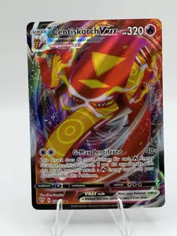 CENTISKORCH VMAX 034/189 HOLO RARE VMAX DARKNESS ABLAZE POKEMON NM - Image 1