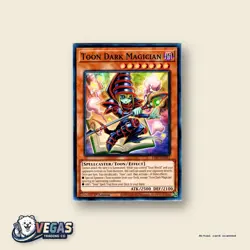 Yu-Gi-Oh! 1st Edition Toon Dark Magician Common LDS1-EN067 - NM - Image 1