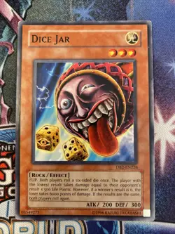 (AA) Yugioh: Dice Jar - DB2-EN226 - Common - Unlimited - LP - Image 1