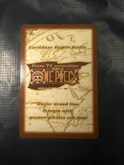 1999 Bandai One Piece Carddass Hyper Battle C01 Luffy Rookie Holo NM - Image 2