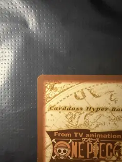 1999 Bandai One Piece Carddass Hyper Battle C01 Luffy Rookie Holo NM - Image 3