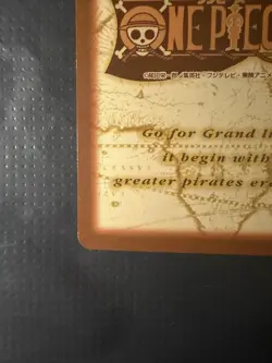 1999 Bandai One Piece Carddass Hyper Battle C01 Luffy Rookie Holo NM - Image 5