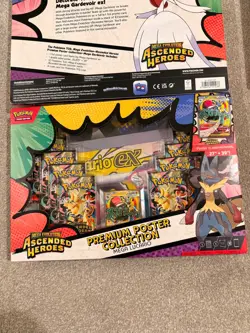 Pokemon Ascended Heroes Pin collection, Gardevoir And Lucario Poster collections - Image 3