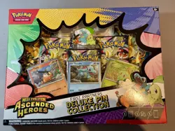 Pokemon TCG Ascended Heroes First Partners Deluxe Pin Collection - New & Sealed - Image 1