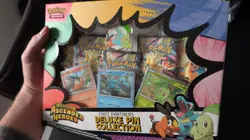 Pokemon TCG Mega Evolution Ascended Heroes First Partner Deluxe Pin Collection - Image 1