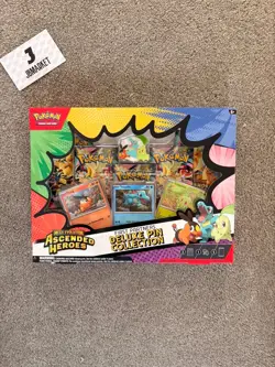 Pokemon TCG Mega Evolution Ascended Heroes First Partners Deluxe Pin Collection - Image 1
