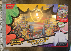 Pokemon Ascended Heroes Sealed Bundle - Pin, Poster Collection, Tin, 2x Blisters - Image 2
