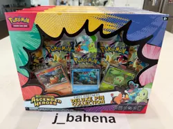 Pokemon TCG Ascended Heroes First Partner Deluxe Pin Collection Box LOT OF 5 🔥 - Image 2