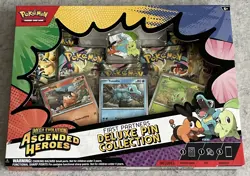 Pokemon Ascended Heroes First Partners Deluxe Pin Collection New Sealed FAST🚚✅ - Image 1