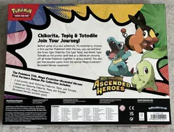 Pokemon Ascended Heroes First Partners Deluxe Pin Collection New Sealed FAST🚚✅ - Image 2