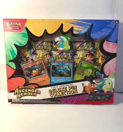 Pokemon Ascended Heroes First Partners Deluxe Pin Collection - Factory Sealed - Image 1