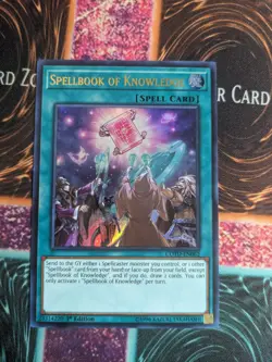 Yu-Gi-Oh! Spellbook of Knowledge COTD-EN062 1st Edition Ultra Rare NM a1/ - Image 1