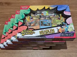 Pokemon TCG Ascended Heroes First Partners Deluxe Pin Collection New & Sealed - Image 1