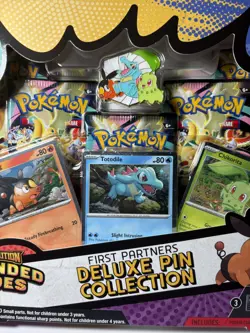 Pokemon TCG Ascended Heroes First Partners Deluxe Pin Collection New & Sealed x2 - Image 3