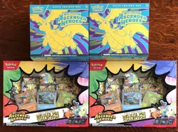 Pokemon TCG Ascended Heroes ETB x 2 + Pin Collection x 2. Private Listing - Nath - Image 1