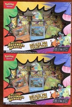 Pokemon TCG Ascended Heroes ETB x 2 + Pin Collection x 2. Private Listing - Nath - Image 3