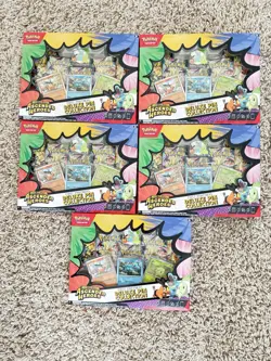 Pokemon Ascended Heroes First Partners Deluxe Pin Collection 5x - Image 1