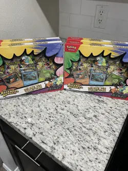 Pokemon Ascended Heroes First Partners Deluxe Pin Collection Box Lot (4 Boxes) - Image 1