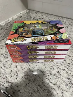 Pokemon Ascended Heroes First Partners Deluxe Pin Collection Box Lot (4 Boxes) - Image 2