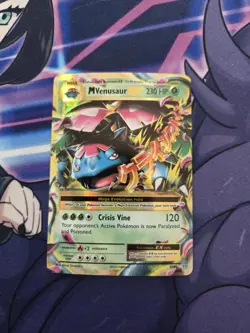 2016 Pokemon XY Evolutions M Venusaur EX Holo Rare 2/108 - NM - Image 1