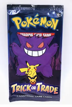 6 Packs Pokemon TCG Trick or Trade Booster Packs 2022 Halloween Promo Cards - Image 2