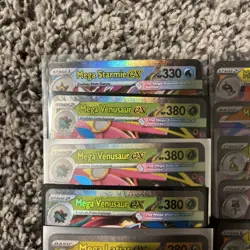 Pokemon TCG Mega Ex Holo foil Card Lot Near Mint 29 cards Mega evolution era - Image 5