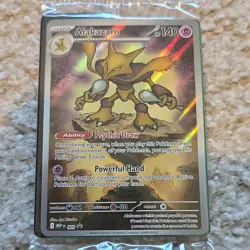 Pokemon Alakazam Holo Card 2025 Aya Kusube 009 Standard English SEALED - Image 1