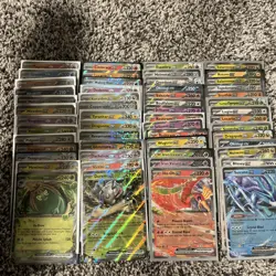 Pokemon TCG Mixed Set Ex Holo foil Card Lot Near Mint 52 cards - Image 1