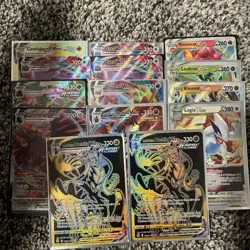 Pokemon TCG VSTAR VMAX Card Lot Near Mint 14 cards Sword&Shield Era - Image 1