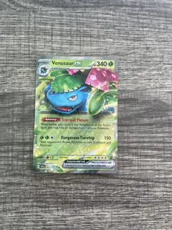 Venusaur ex 001/142 Stellar Crown Double Rare Pokemon Pokemon Card English NM - Image 1