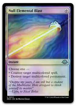 Null Elemental Blast #12 (Foil) (NM) Modern Horizons 3 MH3 Magic MTG - Image 1