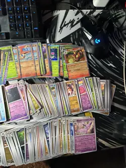 Pokemon Bulk Roughly 600--HOLO/REVERSE HOLO Cards Mega Evolution Some S&V - Image 5