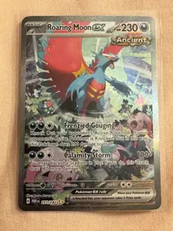 Pokemon TCG Roaring Moon EX 251/182 Paradox Rift SIR - Image 1