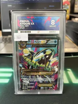 Pokemon TCG Primal Kyogre-EX Primal Clash 149/160 Full Art ACE 8 - Image 1