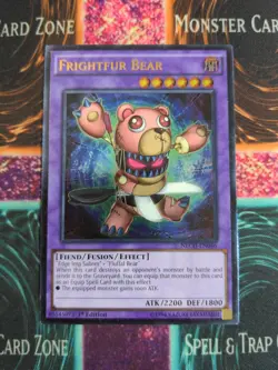 Yu-Gi-Oh! Frightfur Bear NECH-EN046 1st Edition Ultimate Rare NM - Image 1