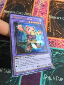 Yu-Gi-Oh! Frightfur Bear NECH-EN046 1st Edition Ultimate Rare NM - Image 2
