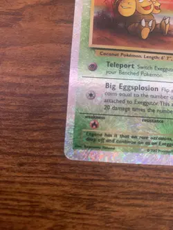 Vintage Pokemon Exeggutor Legendary Collection 23/110 Reverse Holo English - Image 5