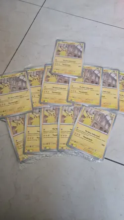 12x Pokemon Natural History Museum Pikachu at the Museum Promo Cards New Sealed - Image 1