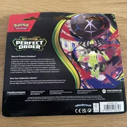 Pokemon Mega Evolution Perfect Order Blister Triple Pack ✅BRAND NEW SEALED✅ - Image 2