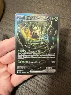 Pokemon Wo-Chien ex Special Illustration Rare Full Art Holo SV02 257/193 TCG - Image 2