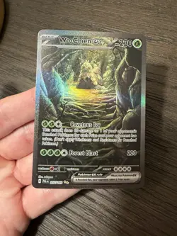Pokemon Wo-Chien ex Special Illustration Rare Full Art Holo SV02 257/193 TCG - Image 3
