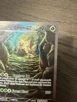 Pokemon Wo-Chien ex Special Illustration Rare Full Art Holo SV02 257/193 TCG - Image 5