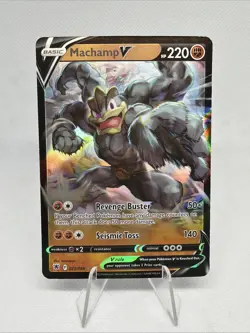 Pokemon TCG SWSH10 Astral Radiance 072/189: Machamp V Unplayed New NM!! - Image 1