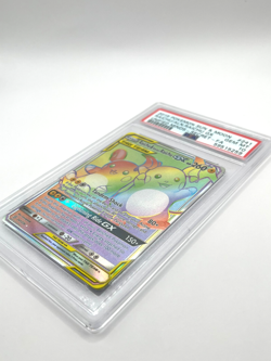 Pokemon Raichu & Alolan Raichu GX Rainbow Secret Rare #241 PSA 10 - Unified Mind - Image 2