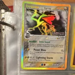 The Pokemon Company Rayquaza 13/113 EX Delta Species Holo Rare 90HP Reverse Holo - Image 2