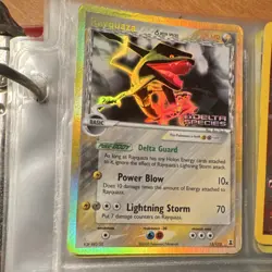 The Pokemon Company Rayquaza 13/113 EX Delta Species Holo Rare 90HP Reverse Holo - Image 3