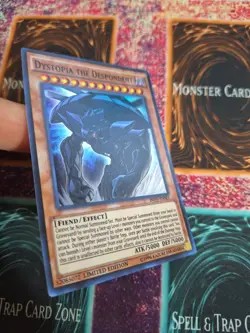 Yu-Gi-Oh! Dystopia the Despondent INOV-ENSE1 Super Rare Limited Near Mint a1/ - Image 2