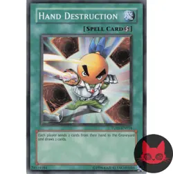 Yugioh Hand Destruction TU01-EN014 Common NM - Image 1